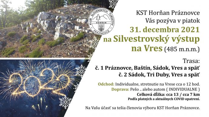 Pozvanka – Vres 31.12.2021